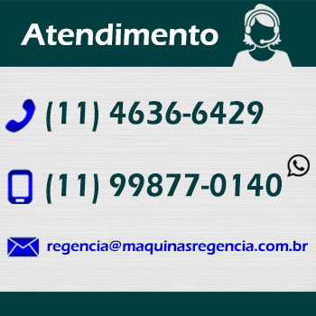 Atendimento Máquinas Regência