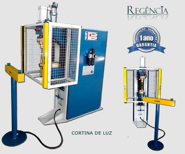 Solda Ponto Projeção com Cortina de Luz